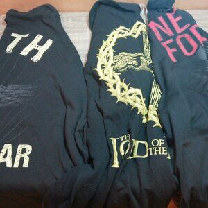 Men T Shirt Patriotic American Tee Size 2X - Three Shirts (C)